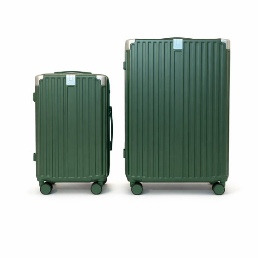 Original Grøn 2-delt kuffertsæt