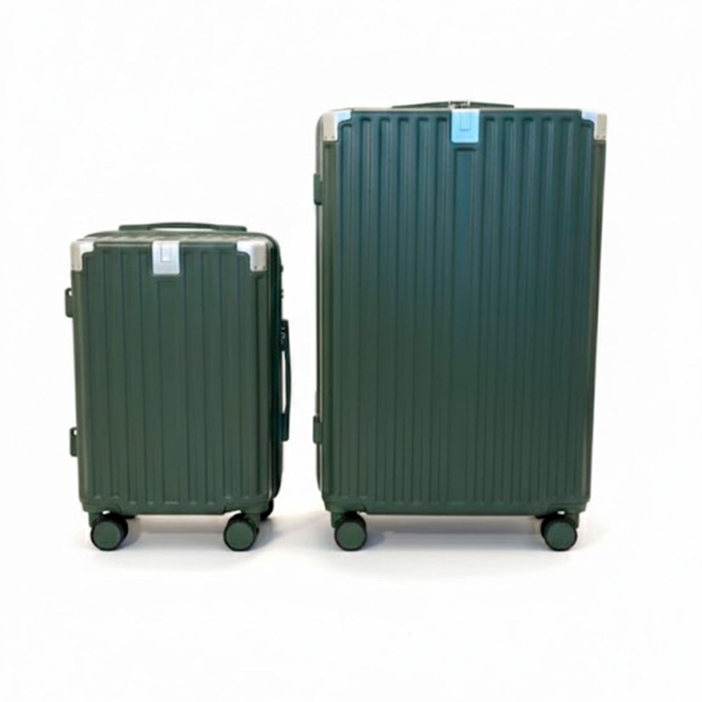 Original Grøn 2-delt kuffertsæt