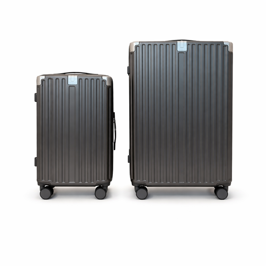 Original Grå 2-delt kuffertsæt